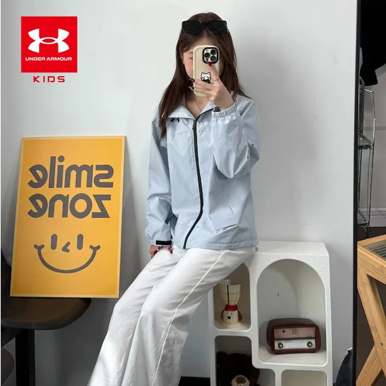 Under Armour/安德玛男女同款防水三合一防水运动儿童休闲冲锋衣