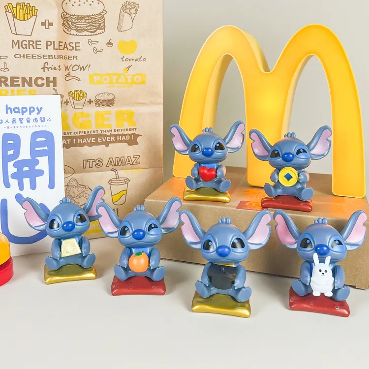 史迪仔手办动漫盲盒星际宝贝潮玩周边装饰模型摆件卡通公仔玩偶