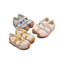 中大童2025新款透气网面软底魔术贴休闲阿甘鞋XD2609