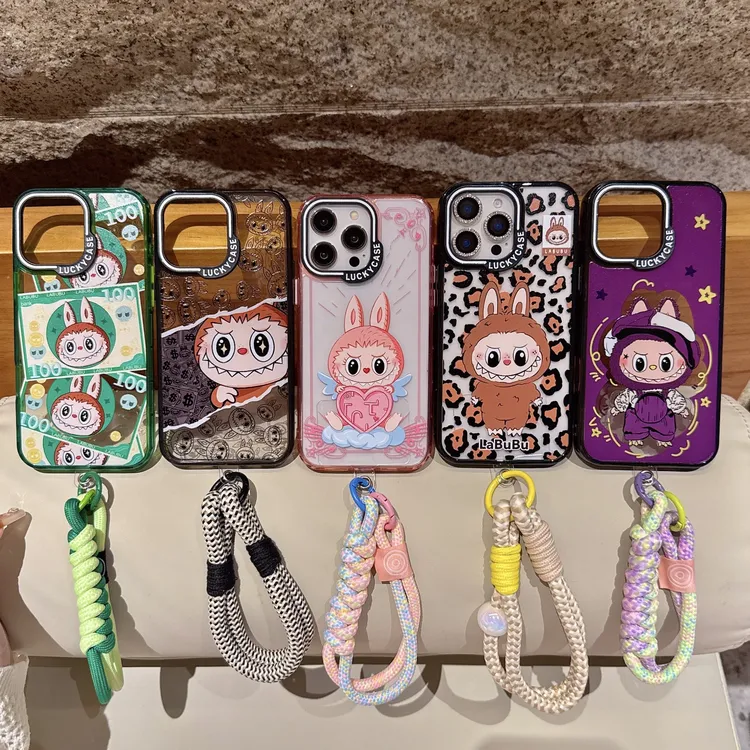 拉布布系列苹果手机壳适用于iPhone14/13/16/15PROMAX高级防摔