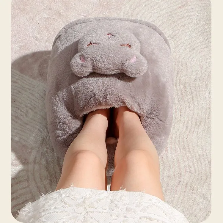 【新疆包邮】卡通暖脚宝插电取暖电暖鞋办公室暖脚器加热捂脚家用冬