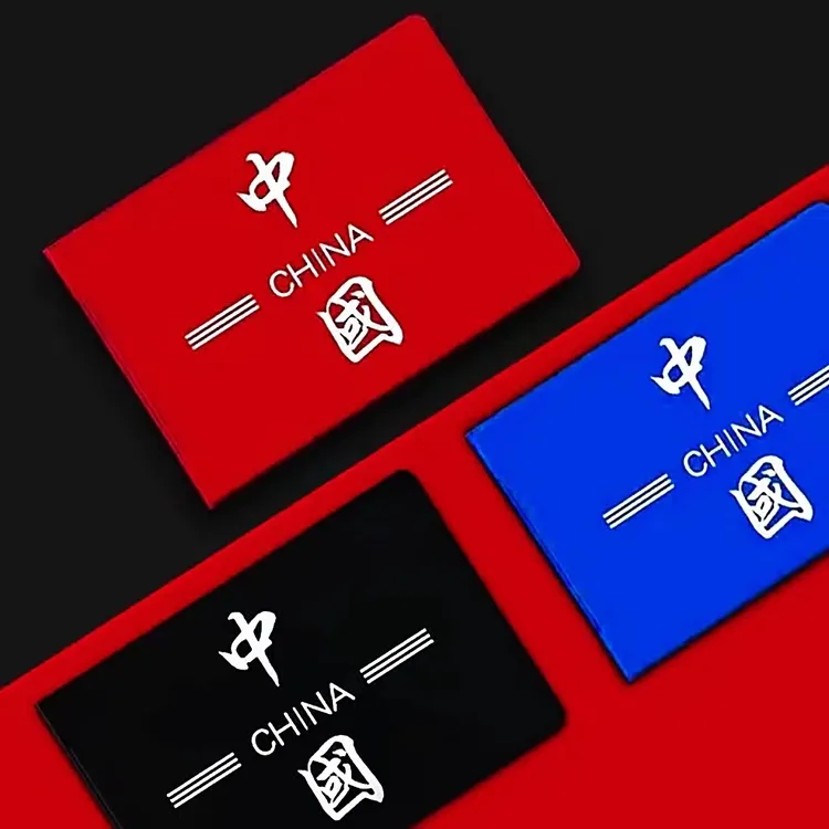 爱国者新款驾驶证卡套铝合金证件套行驶证红色二合一证件夹卡包