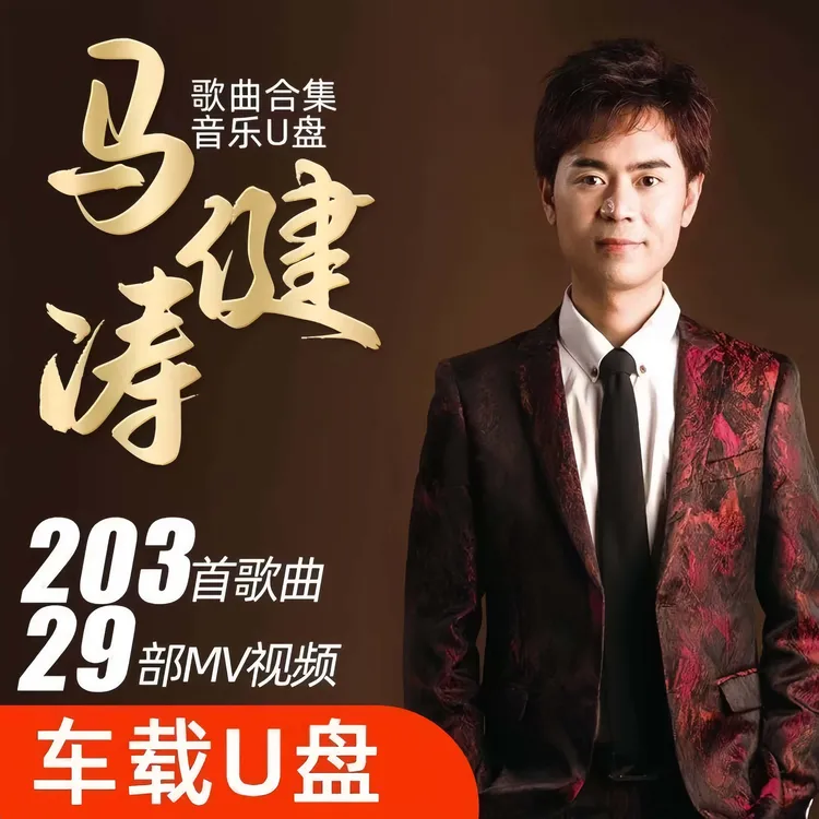 搀扶马健涛专辑U盘歌曲新款歌曲童年歌曲MP3车载汽车U盘2025