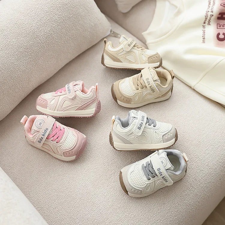 新款ins风春秋宝宝学步鞋防滑运动鞋女童休闲鞋软底百搭宝宝单鞋