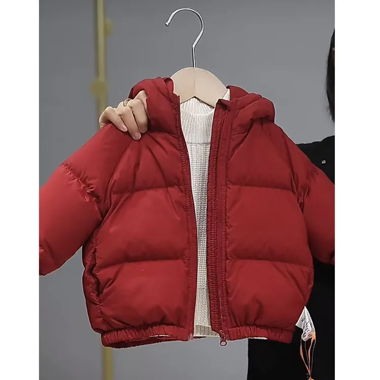 【连帽三防羽绒服 小乐妈咪】婴儿童羽绒服男女宝秋冬外套I9 ZJ
