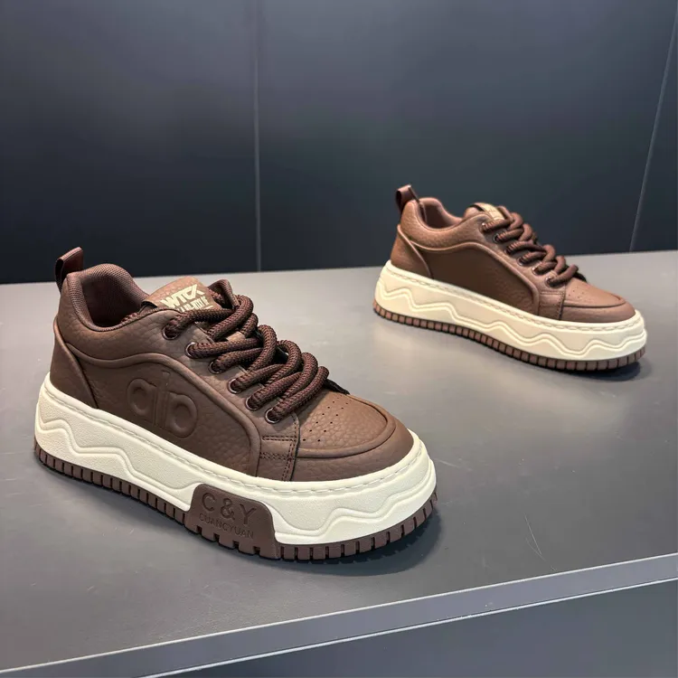 男款秋冬休闲板鞋潮鞋品质休闲鞋开车专用鞋鞋子男款2025秋冬新款