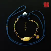 【原创】三世十善之-黄财法界 琥珀颈饰（多样性发货）