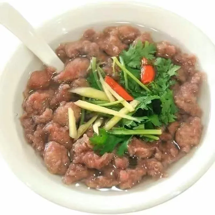  温州小吃牛肉羹手打牛肉羹瘦肉丸街边小吃闽南味早餐点心248克