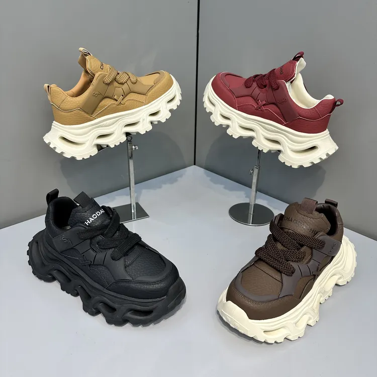 欧洲站潮牌男士运动时尚青春小众高端日常增高加厚秋冬季新款潮鞋