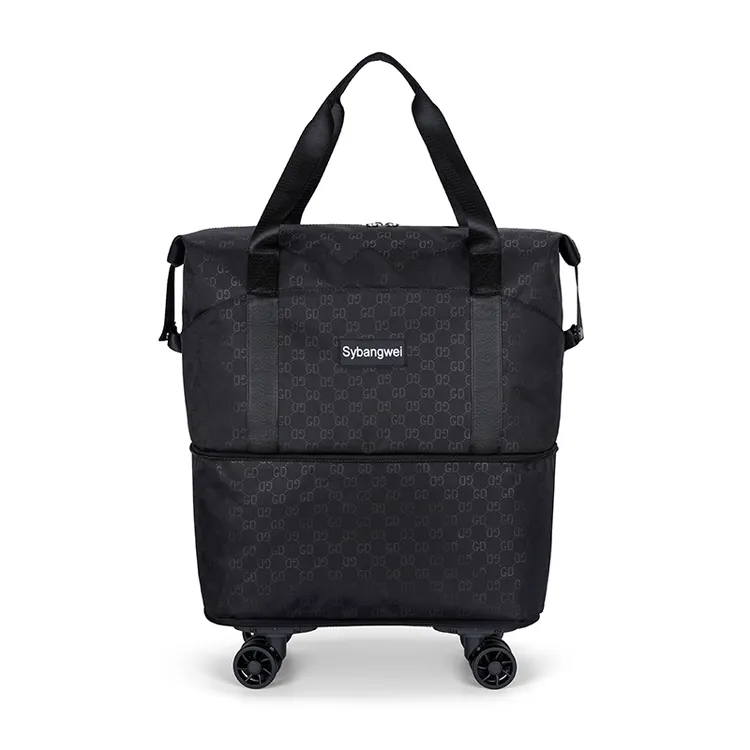 24寸登机专用印花可登机大容量出差商务待产住校万向轮防水旅行包