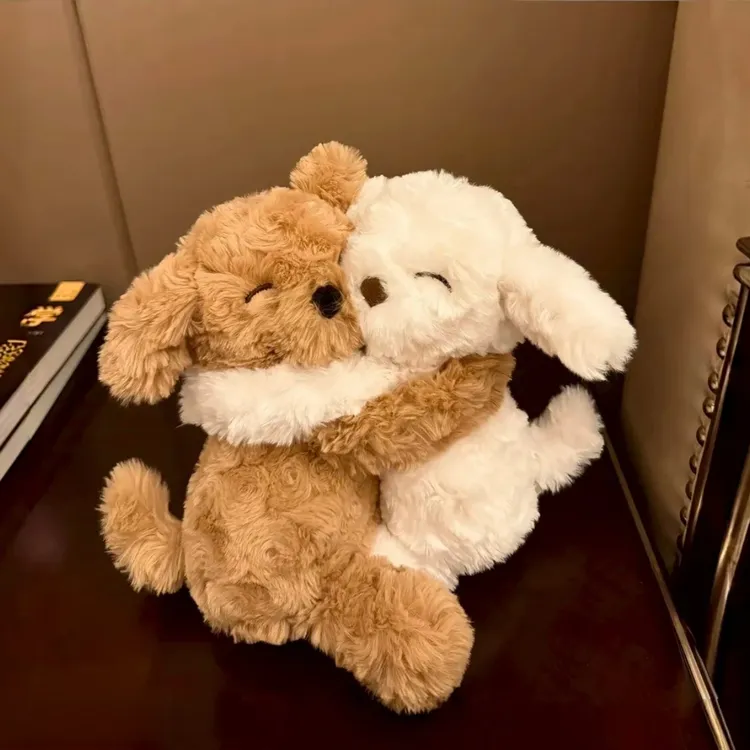 mchug同款抱枕拥抱小狗玩偶小熊公仔毛绒玩具娃娃生日礼物