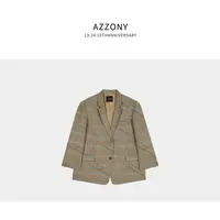 1 YYL 格子羊毛西装 2025秋款上新autumn QWWL2503027 