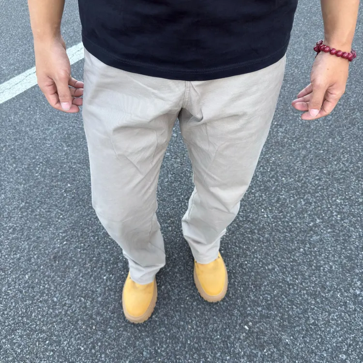 【ST】美式休闲牛仔斜纹棉水洗纯色百搭弹力男薄黑色牛仔裤直筒裤