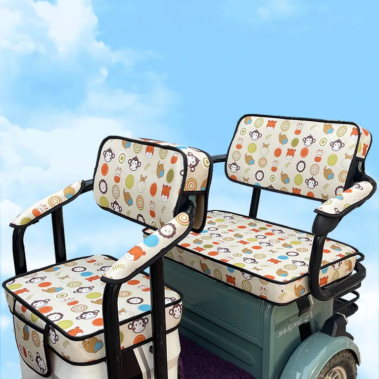 定做雅迪CM1CM2CM6CM12CL2CL5CL8CL9休闲三轮车座套三轮车坐垫套