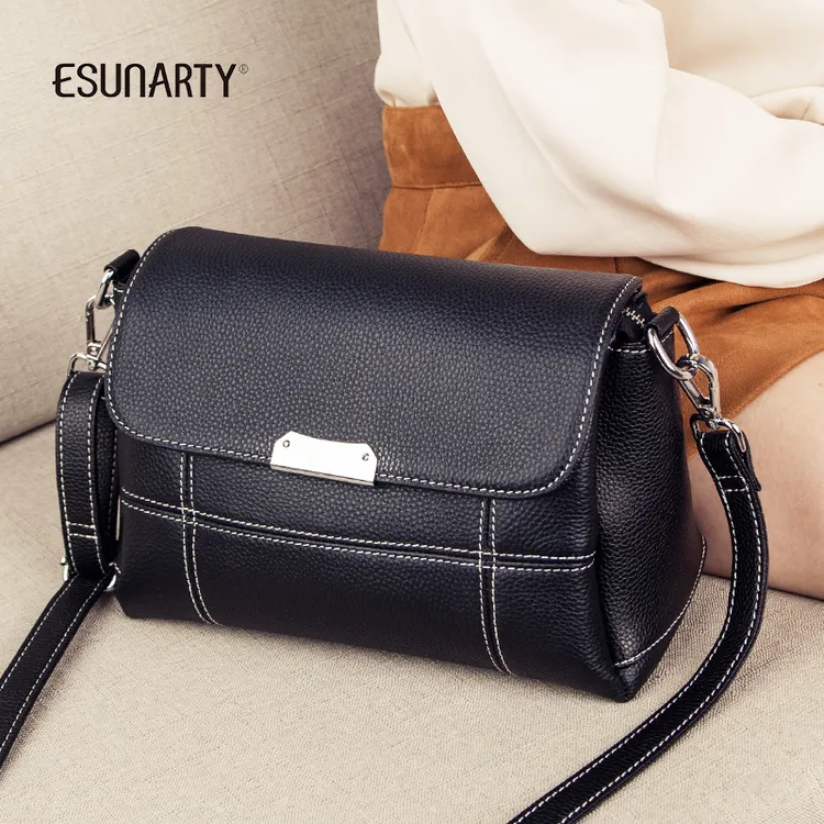 真皮包包女式2025新款时尚大容量斜挎包中年妈妈款女士单肩小方包