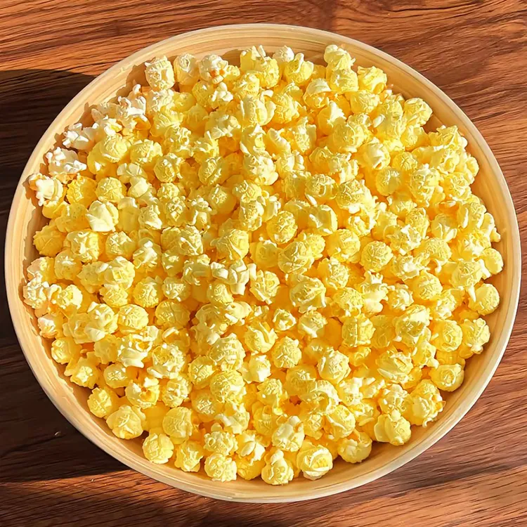 【油+糖+玉米】爆米花三合一原材料搭配好的