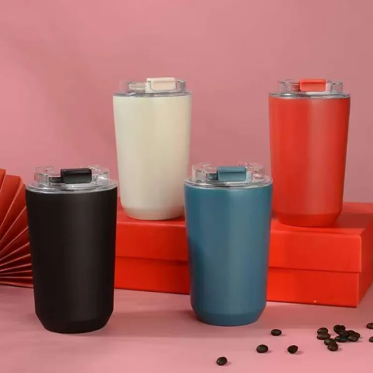 便携带盖适合办公车载使用咖啡杯