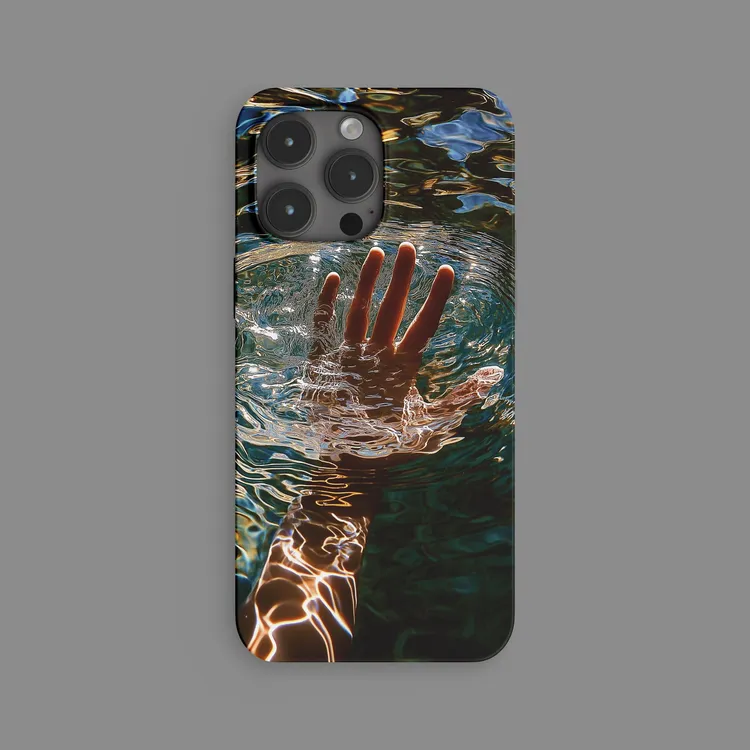 【悬溺】FrozenMind原创意识流手机壳创意抽象艺术设计16pro