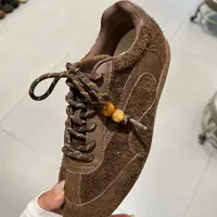 复古德训鞋~自留特别好穿轻便不累脚系带百搭阿甘鞋110-2260/A4