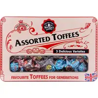 （瑞庆）英国进口 沃尔克斯什锦太妃糖（金色礼听）228克