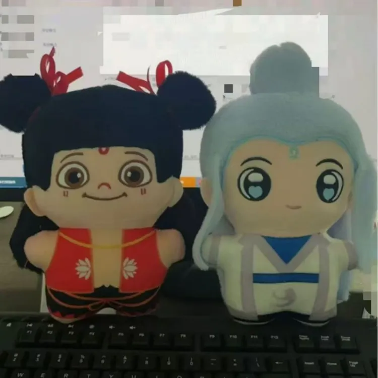 哪吒之魔童闹海周边哪吒玩偶敖丙毛绒玩具卡通公仔毛绒桌伴小礼物