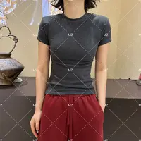 【格子家】圆领显瘦减龄T恤B622