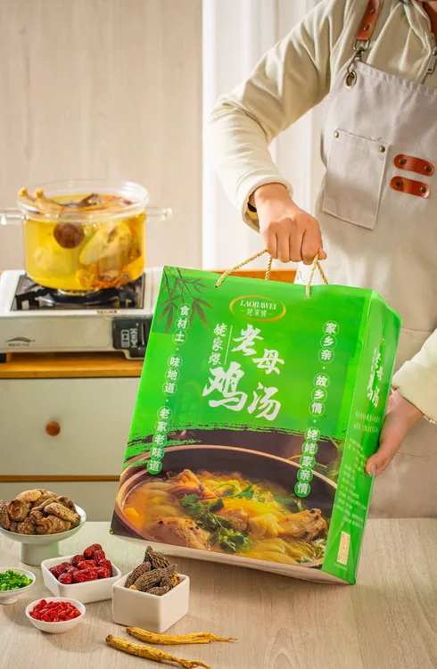 姥家煨老母鸡汤480天青脚老母鸡8小时精心熬煨