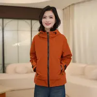 枫竺阿楠anan休闲百搭连帽抽绳户外衣防风出游外套女秋季上衣