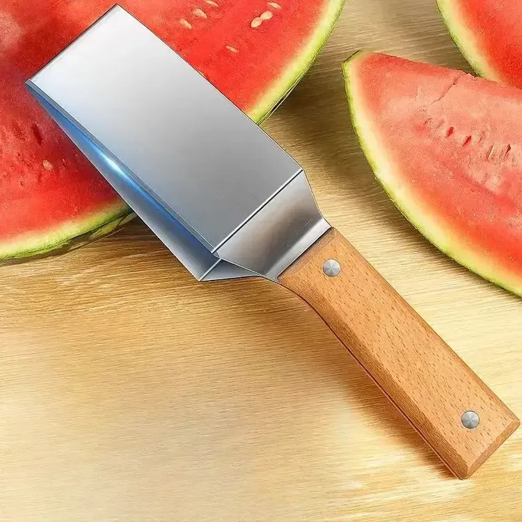 新款西瓜切块神器不锈钢三角形切瓜刀切瓜切水果均匀不伤手切西瓜