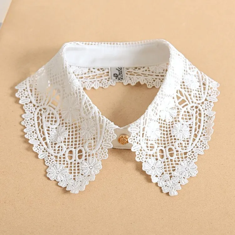 衣领蕾丝假领子女花边装饰领片夏季防走光搭V低领神器服装辅料领