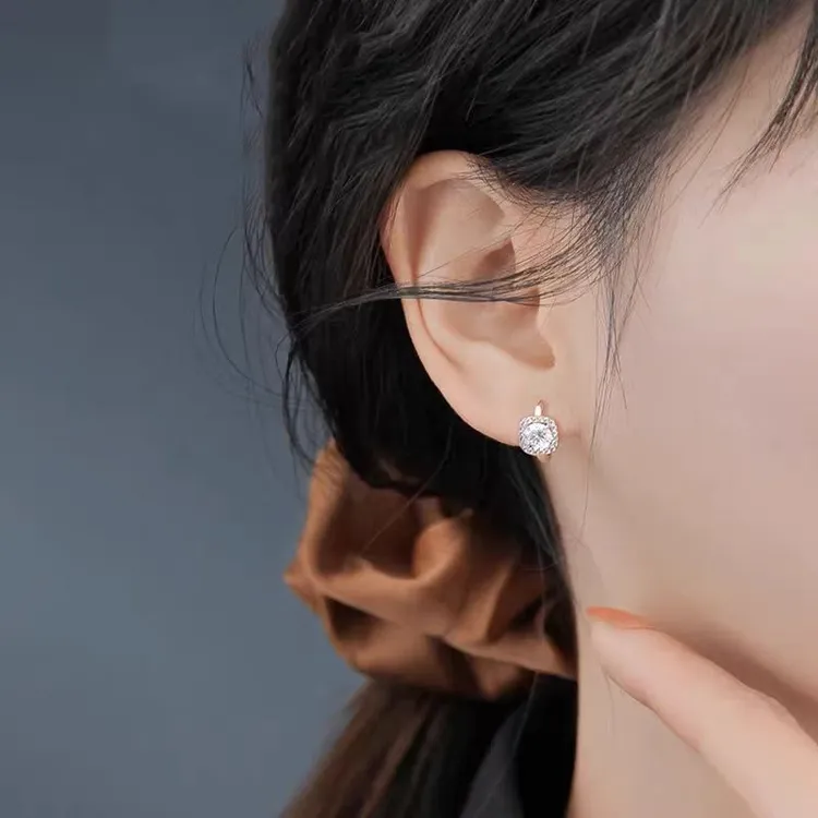钻耳简约众设耳环时尚轻奢个耳饰款潮
