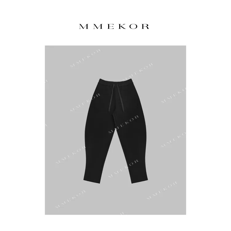 MMEKOR“瘦瘦裤”2025新款秋款摩登街头舒适休闲裤 50037