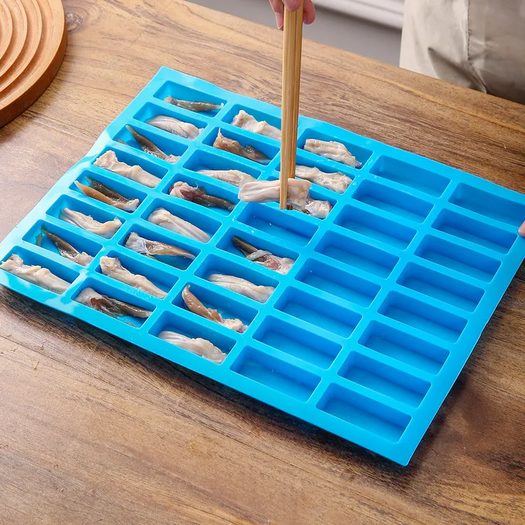 分子料理水晶鸭舌模具酒店冷菜摆盘长条款菜品定型肉皮冻制作工具