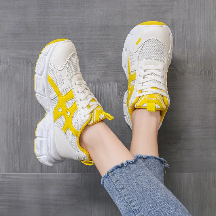 [S]运动老爹鞋爆款休闲厚底老爹阿甘鞋女增高新款百搭轻便