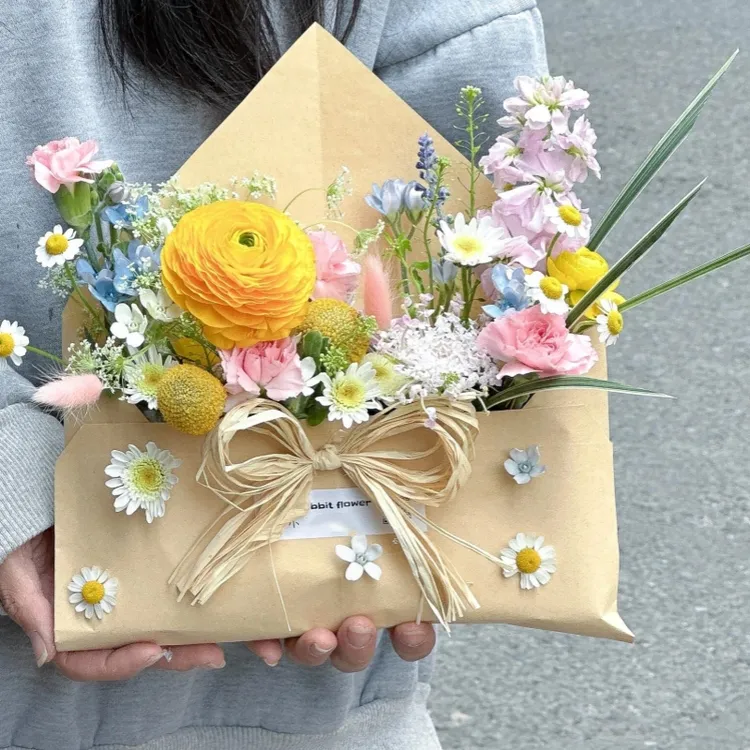 【春日来信】鲜花速递全国同城配送网红信封花束生日送女友送花上门