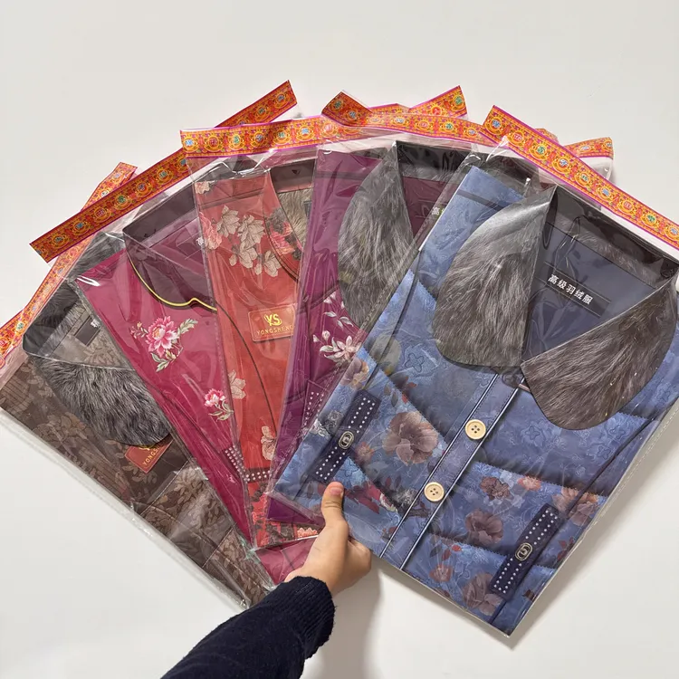 立领真扣男女混装100套宽30长39厘米