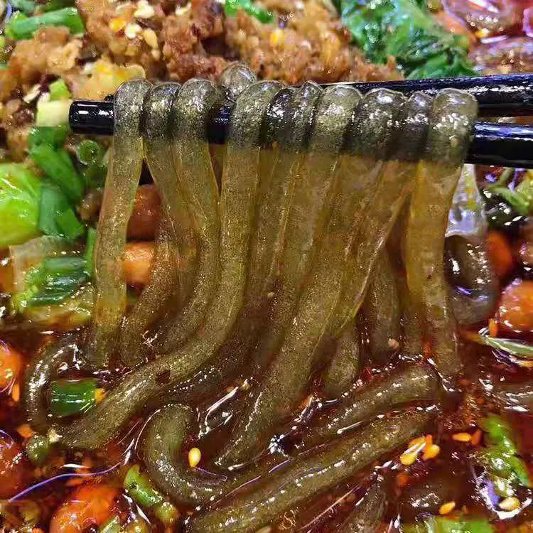 红薯粗粉5/3斤重庆手工酸辣粉粗粉条散装粗粉商用批发红薯粉丝