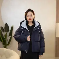 【90白鹅绒】曼姐女装冬季女款时尚休闲连帽保暖2703