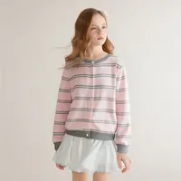 笛莎女童纯棉针织开衫春秋儿童百搭保暖外套长袖开衫-832412505