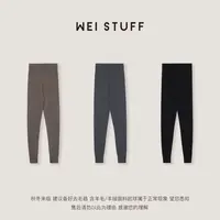 WEI STUFF “羊毛塑形”无缝一体针织小暖炉打底裤 10431.       