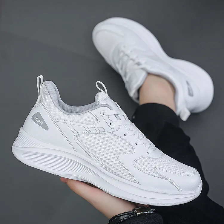 大码运动鞋男新款网面透气休闲鞋青少年时尚百搭潮鞋