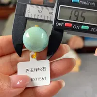 绿松石未镶嵌颈饰