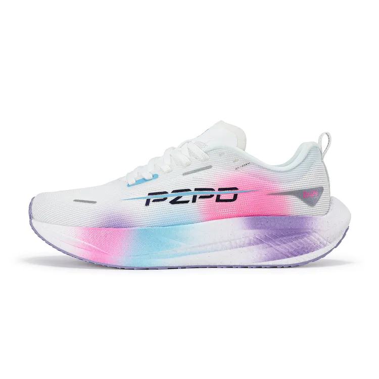 PZPO逐日5.0 Pro透气减震情侣潮流田径训练通勤真碳板低帮跑步鞋