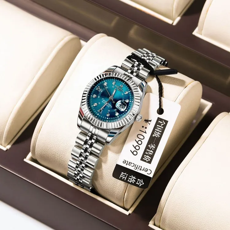 Candy Kathy【官方正版】321 太后深海蓝日志高端自动陀飞轮腕表d