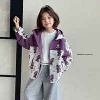女童冲锋衣外套春秋2025新款洋气童装户外防风秋装儿童衣服Q13924