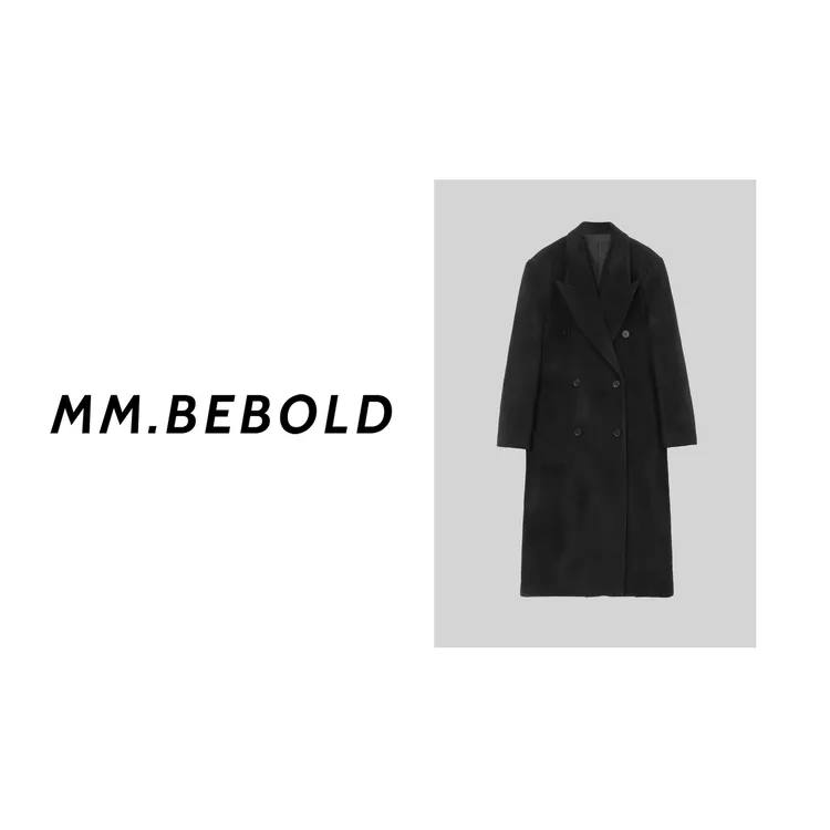 【妙姐精选】疏影 高级感赫本风呢子外套MQJ2800