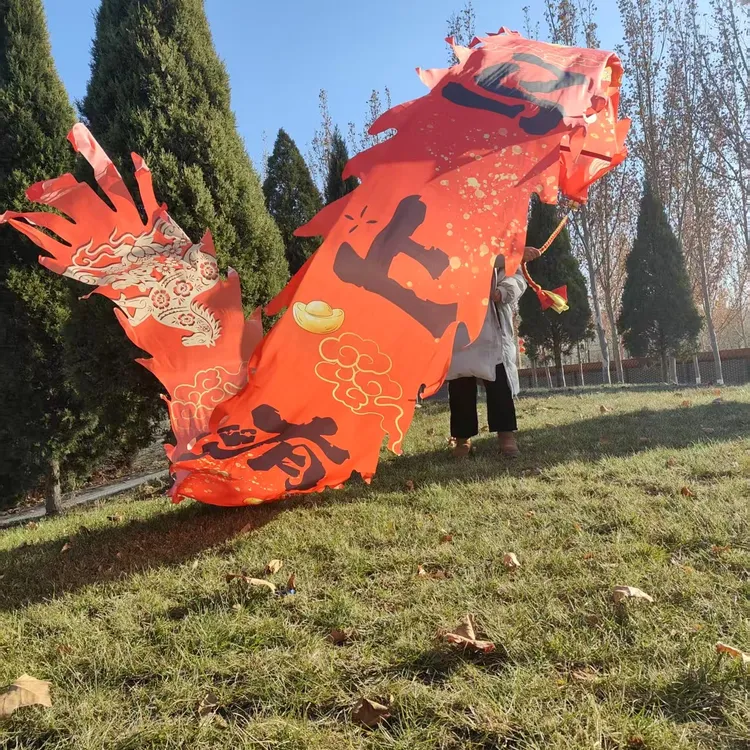 格曼健身龙2026新款马上有钱一体彩绸单独龙身