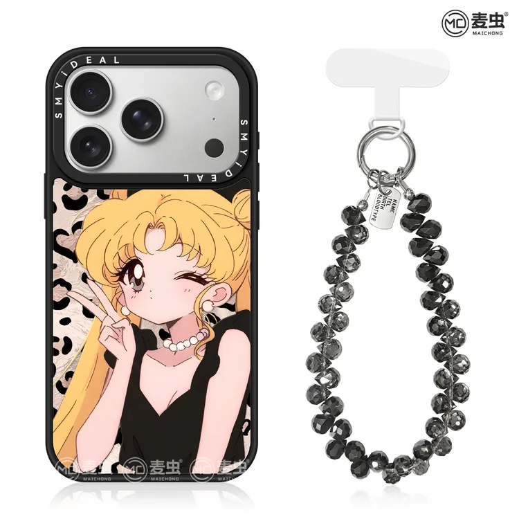 豹纹美少女适用于Mate70华为苹果17promax手机壳iPhone16高级小米