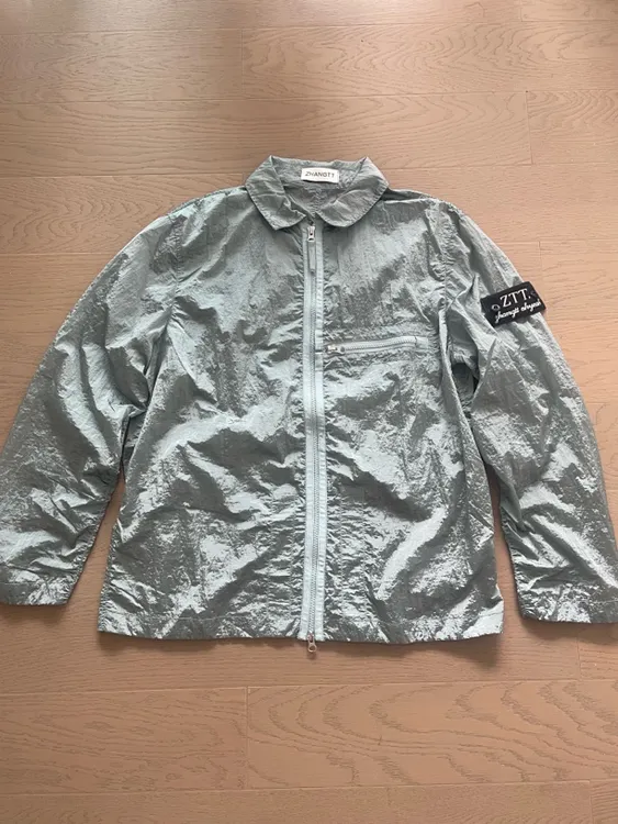 石头金属尼龙夏季工装户外防晒轻薄防水袖标皮肤衣外套夹克