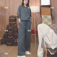 雪姐服饰「懒人套装」秋季新款韩系慵懒风懒人穿搭松弛感条纹套装
